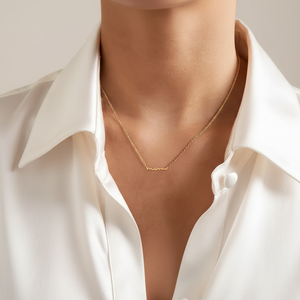 Collar Mama oro modelo