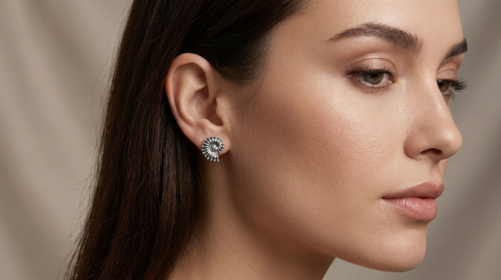 Ammonite Earrings