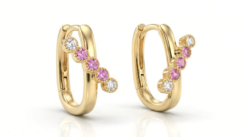 Aros Constelación Rosa
