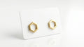 Pendientes Hexágono