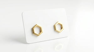 Pendientes Hexágono