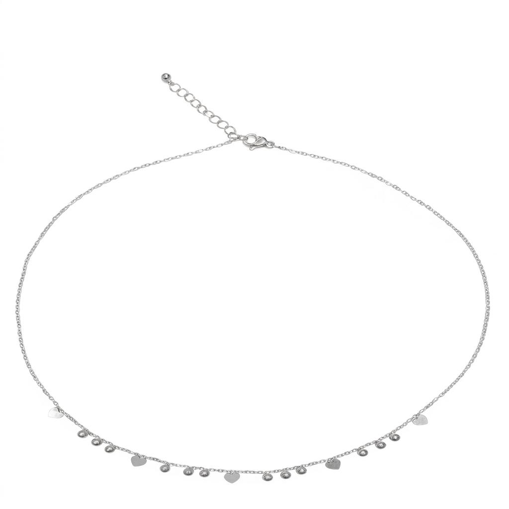 Collar Bolas y Corazones