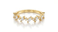 Anillo Circonita Baño Oro 18k