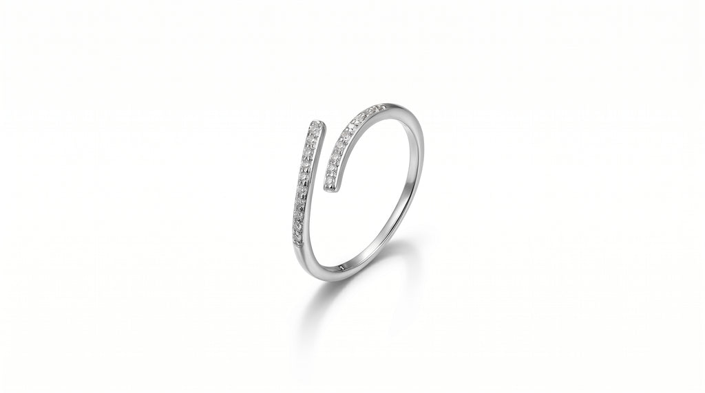 Anillo Circonita Abierto