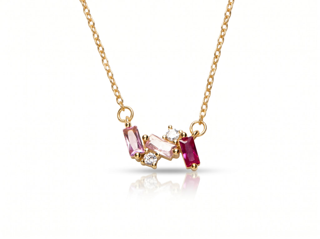 Pink Constellation Necklace