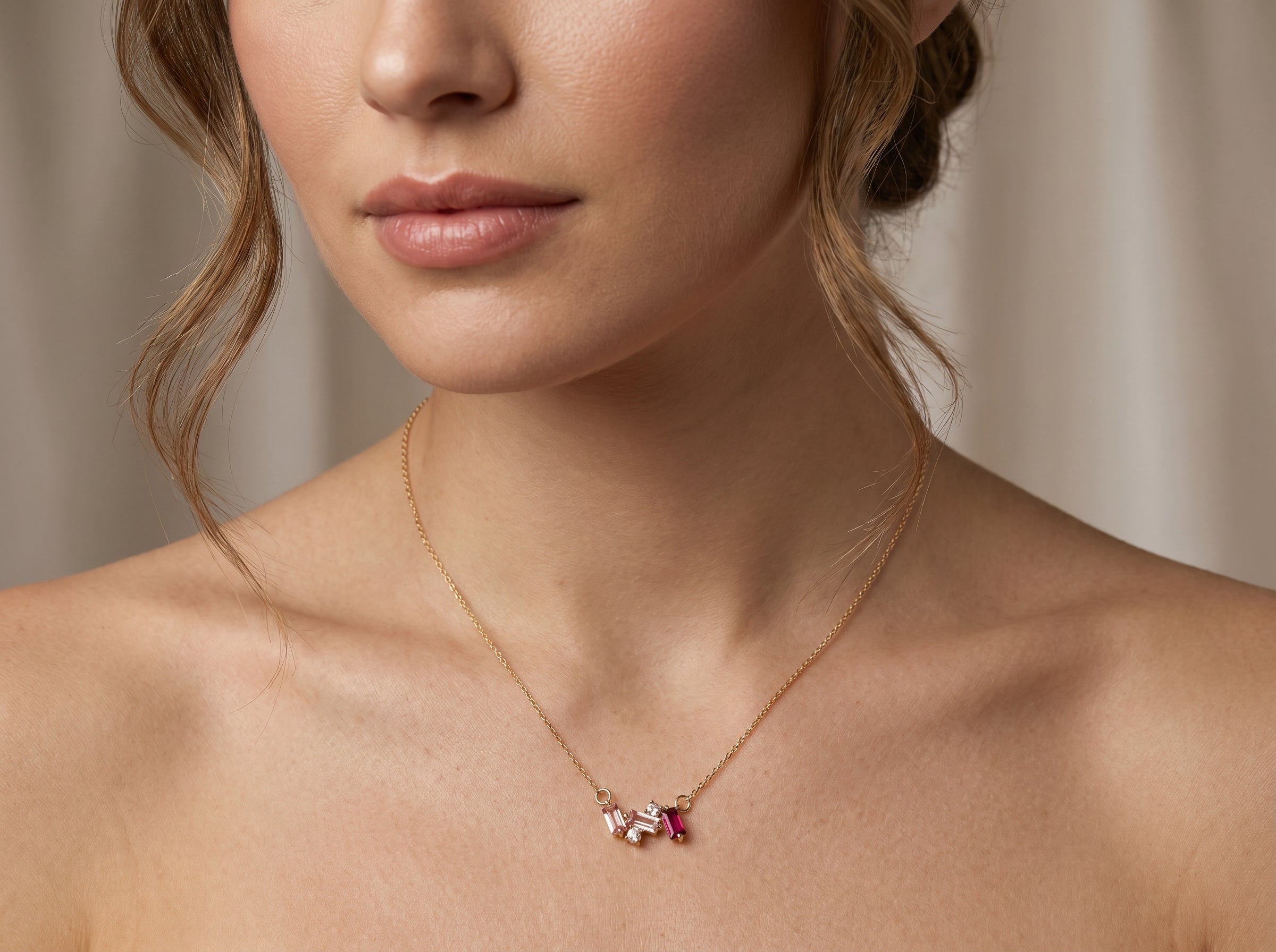 Collar Constelación Rosa