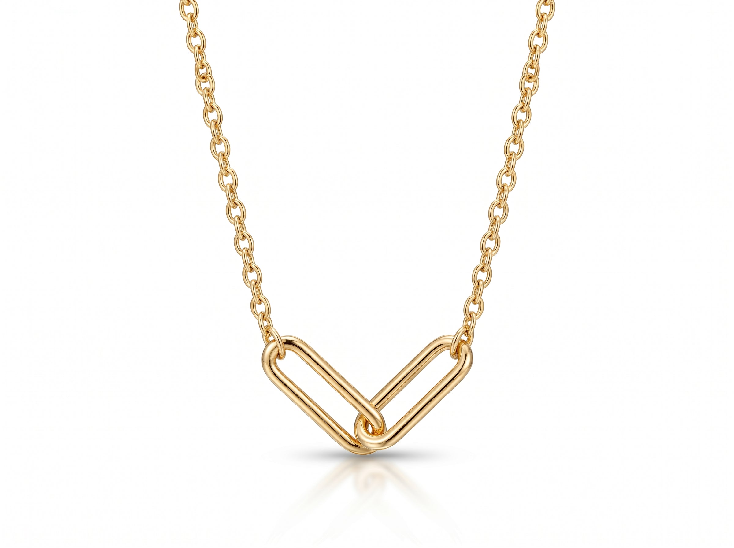 Collar Link Dorado