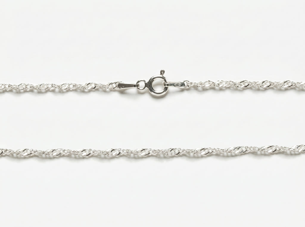 Cadena Singapur Plata de Ley