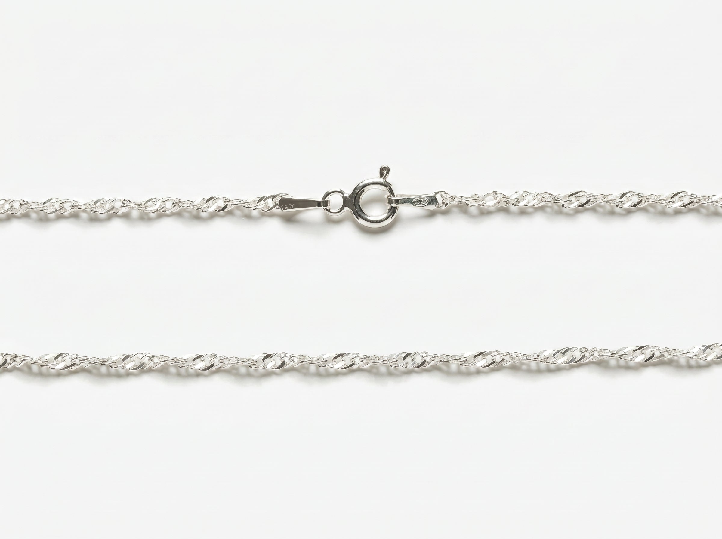 Cadena Singapur Plata de Ley