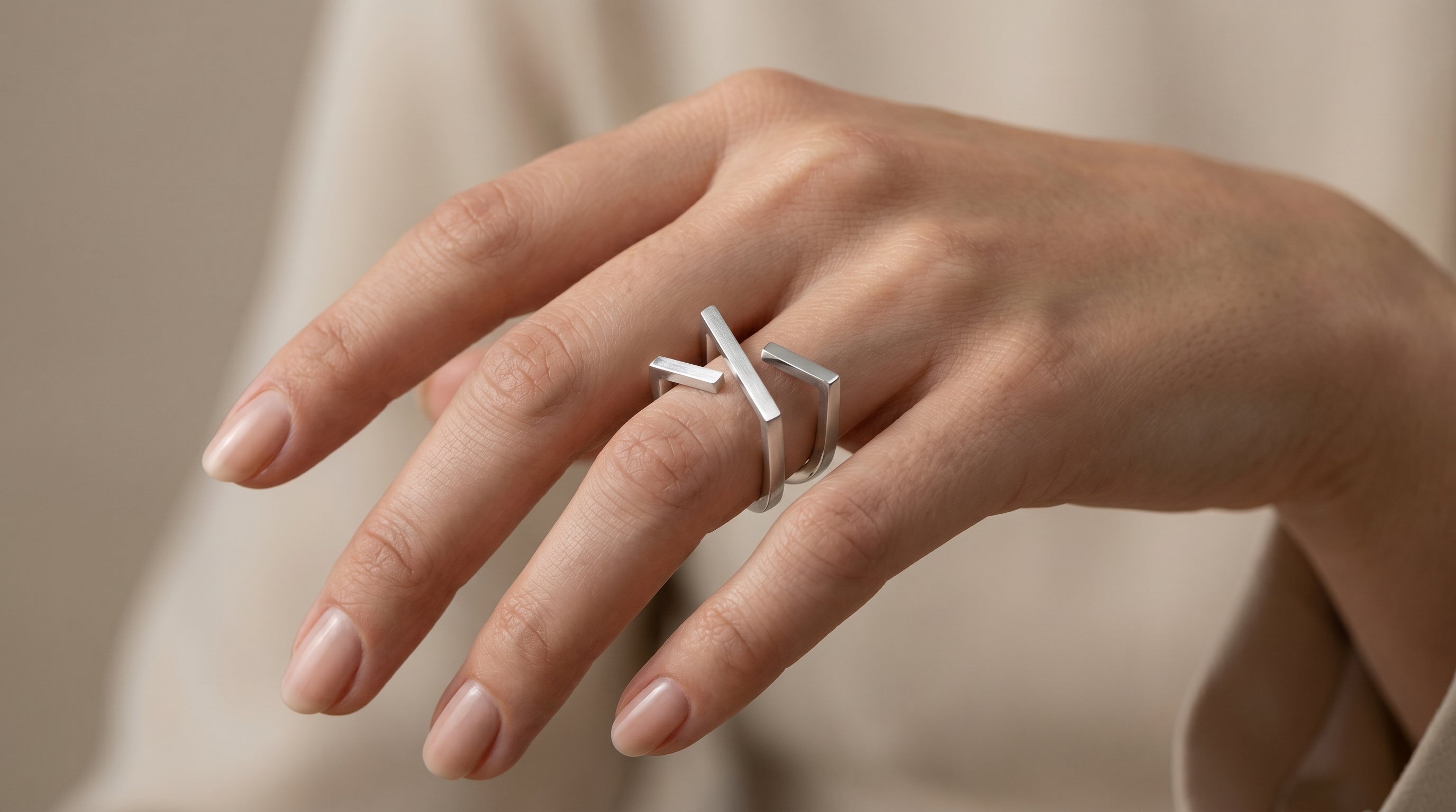 Anillo Doble Barra
