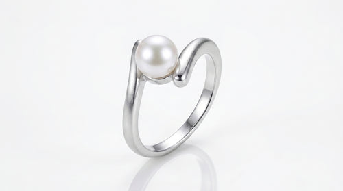 Anillo Perla Abierto